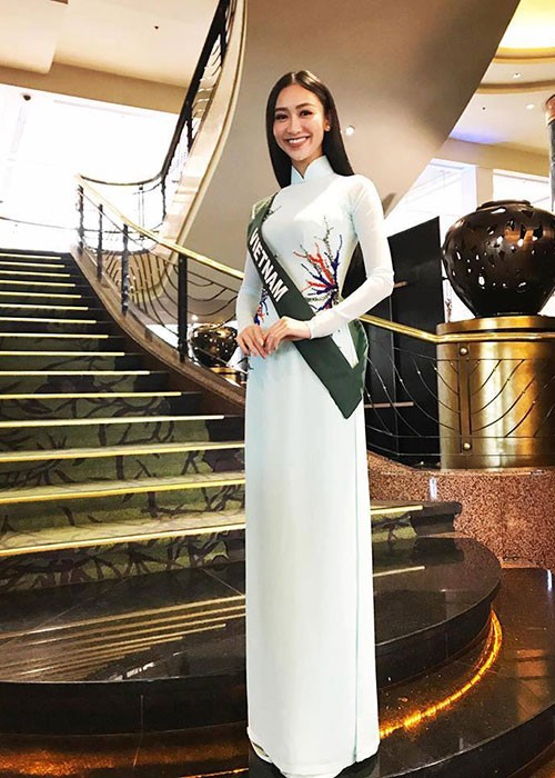 Nhieu thanh tich dang ne, lieu Ha Thu co dang quang Miss Earth?